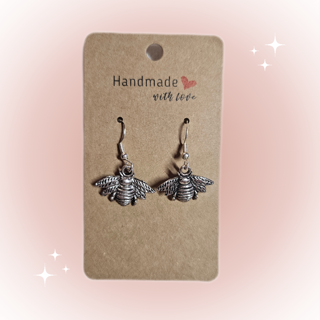 Silver Charm Earrings Collection