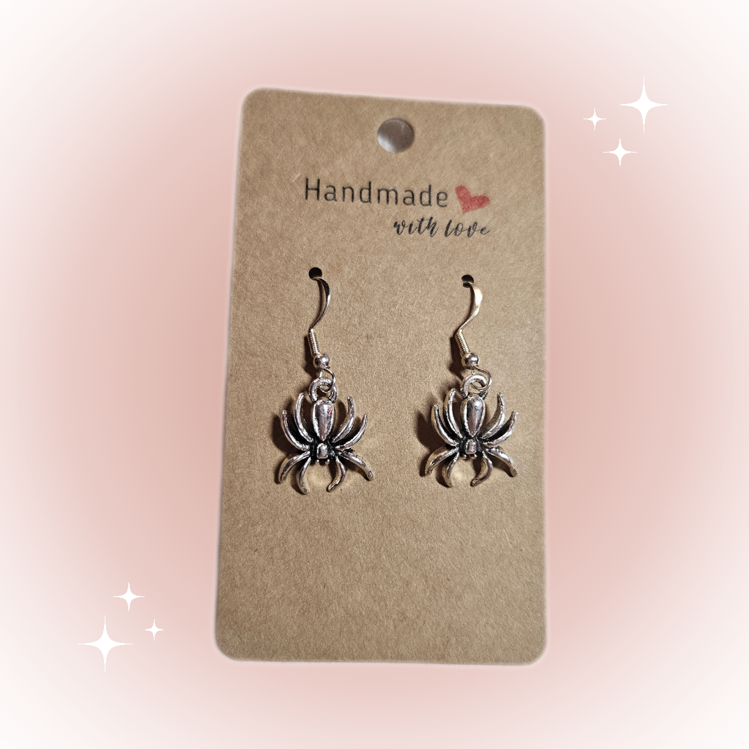 Silver Charm Earrings Collection