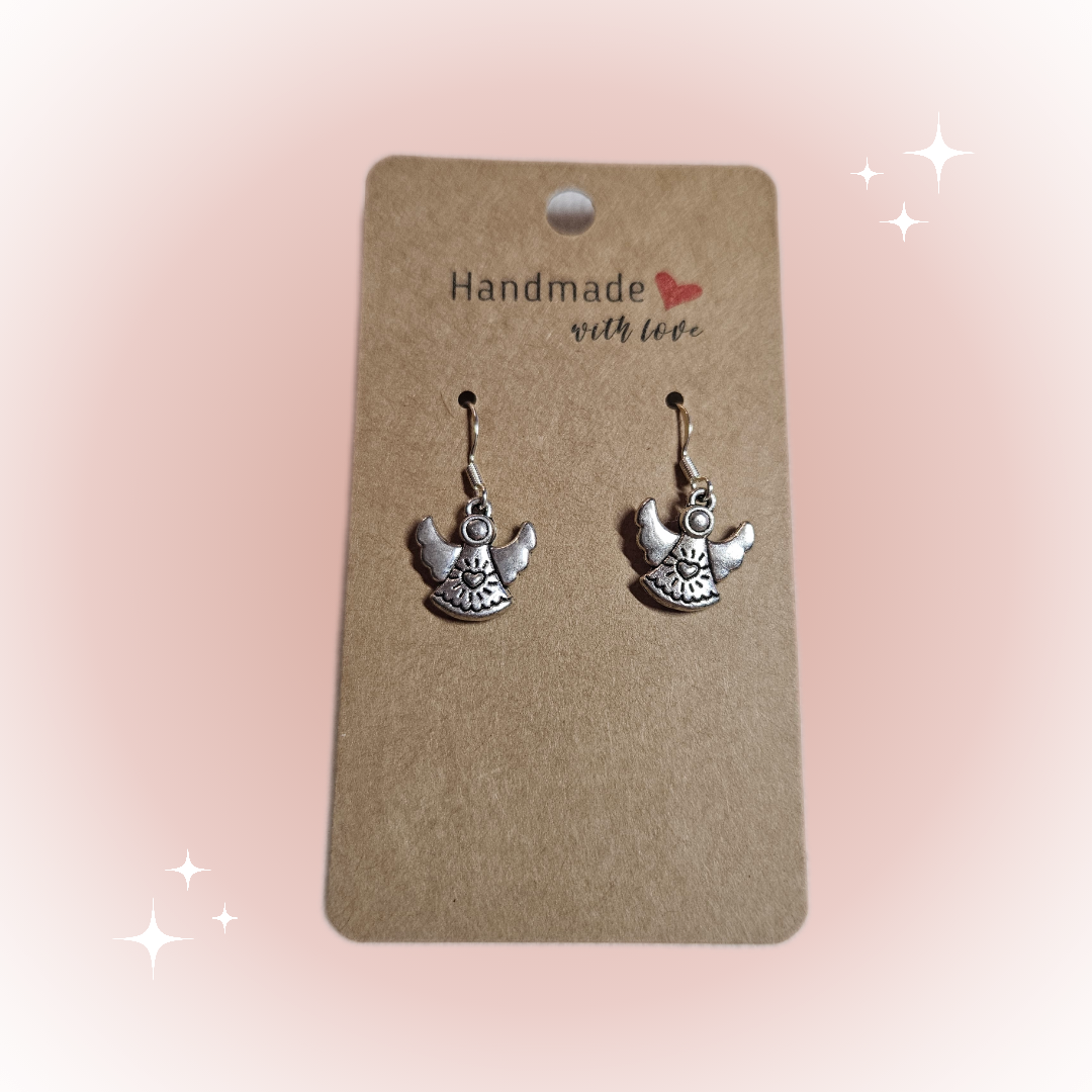 Silver Charm Earrings Collection