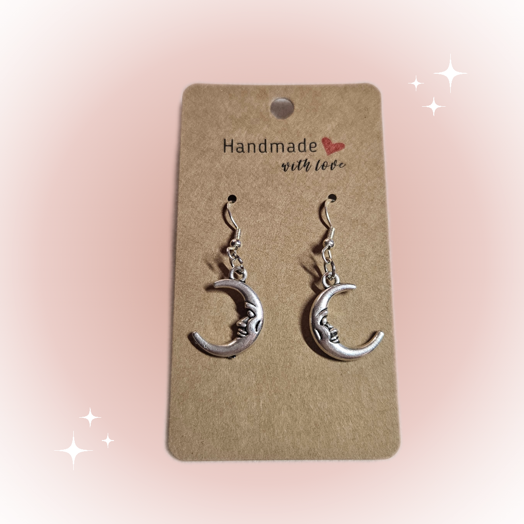 Silver Charm Earrings Collection