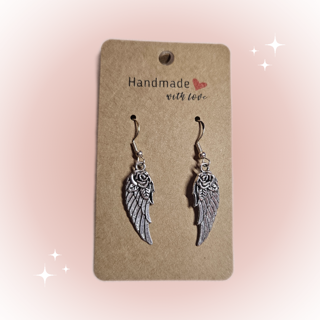 Silver Charm Earrings Collection