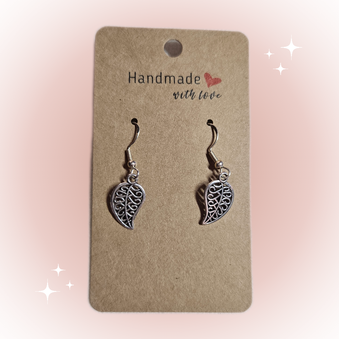 Silver Charm Earrings Collection