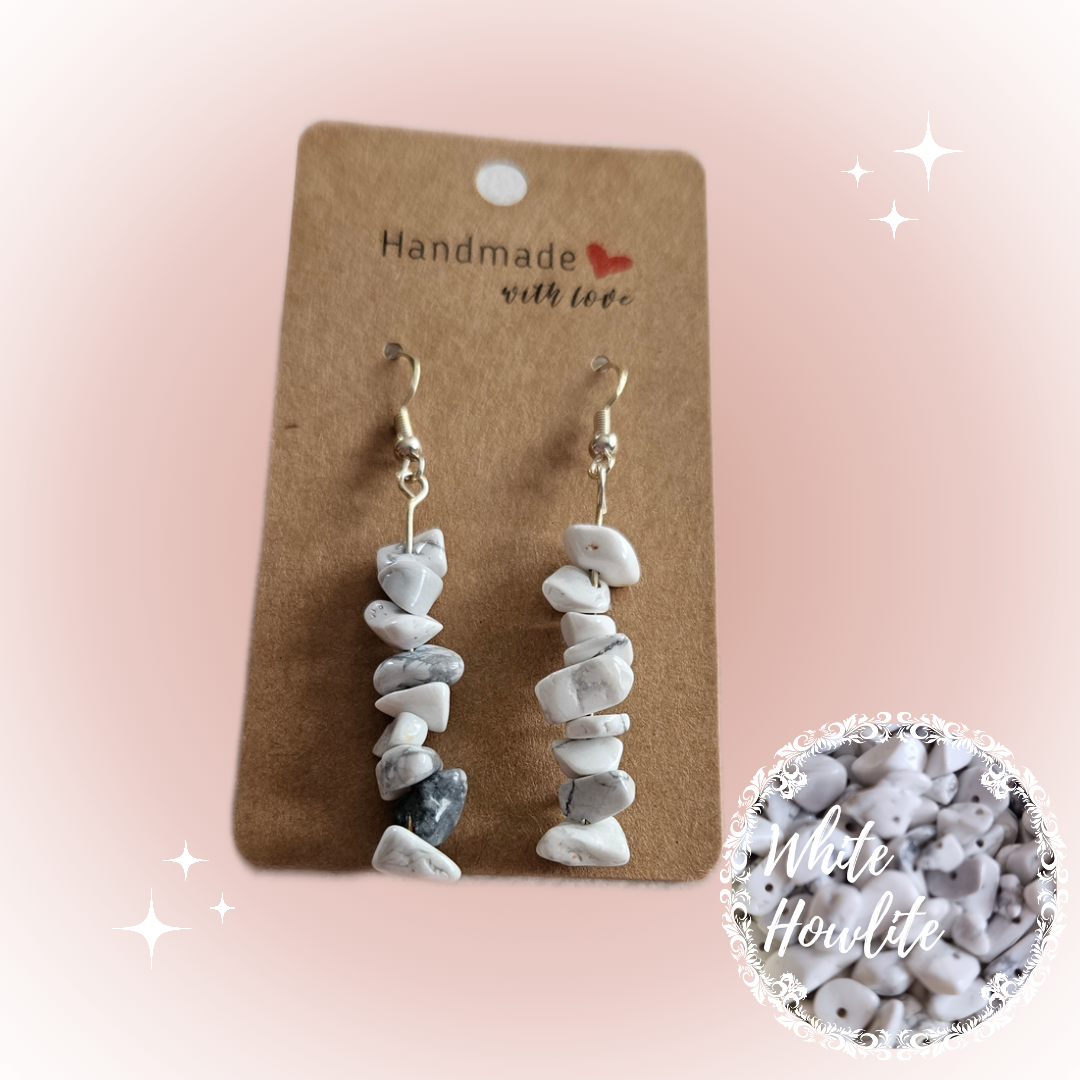 Gemstone Drop Earrings Collection