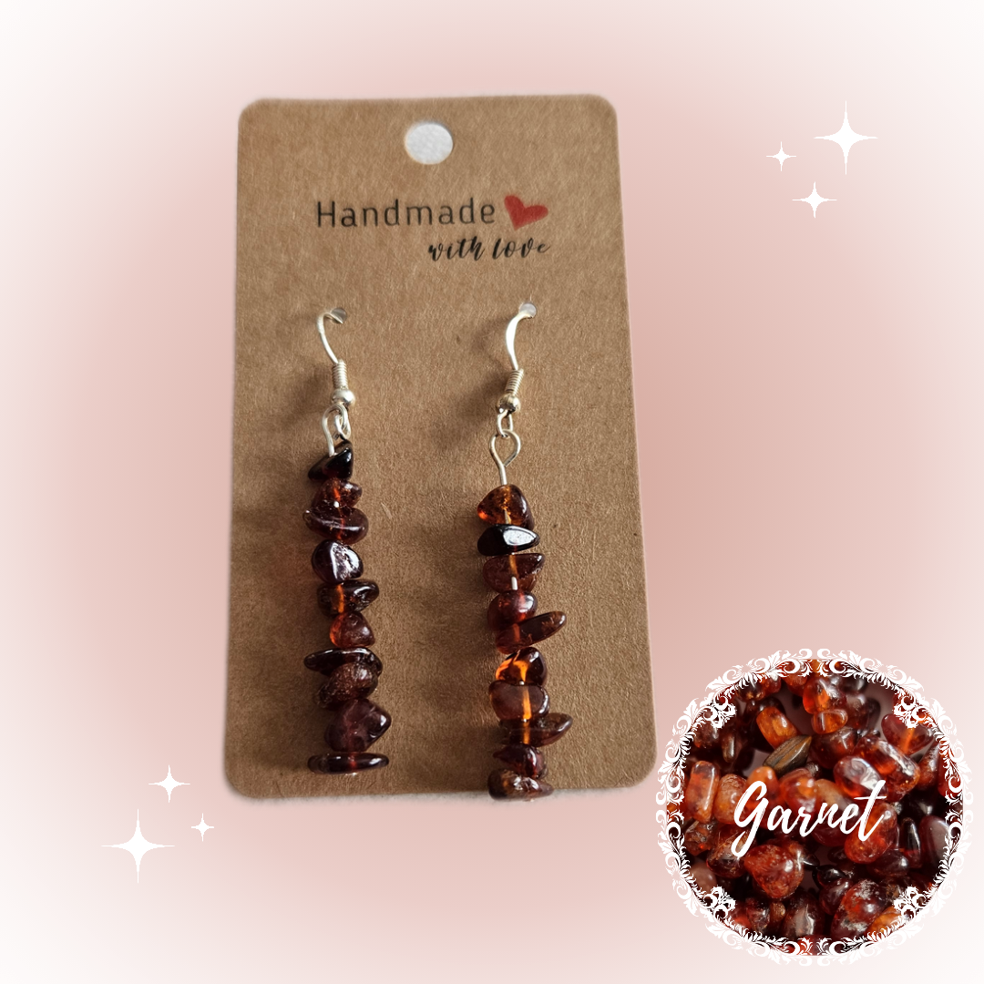 Gemstone Drop Earrings Collection