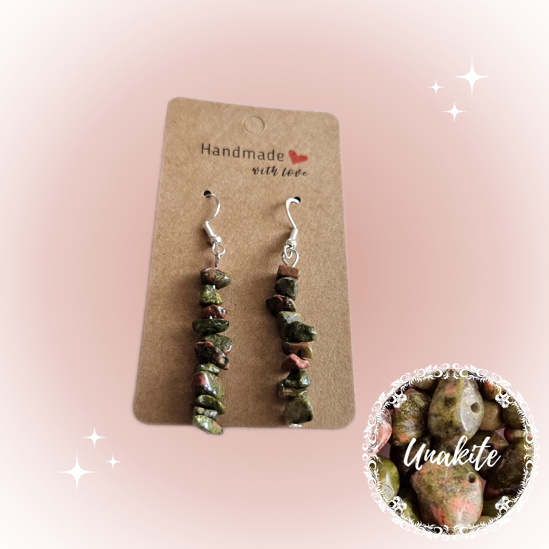 Gemstone Drop Earrings Collection