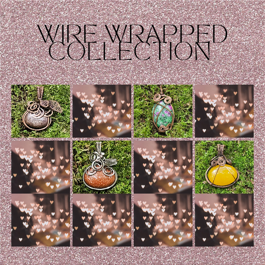 Wire Wrapped Pendants